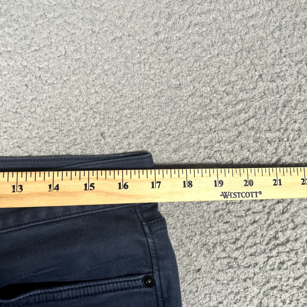 Banana Republic Jeans Mens 33x33 Blue Traveler Slim Straight Casual Preppy Logo - Picture 5 of 11